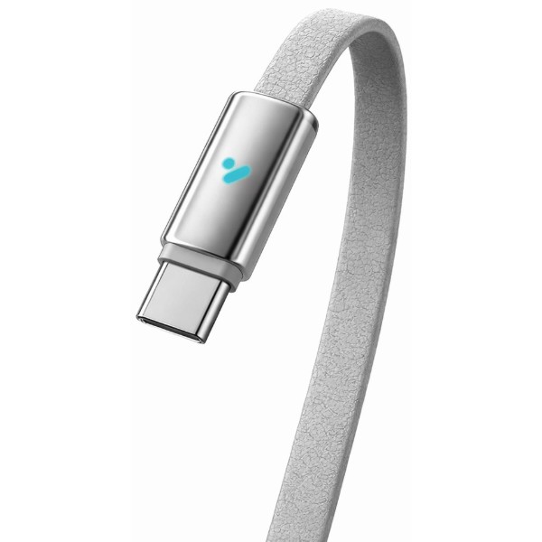 Фото - Кабель Colorway Type-C - Type-C (ultra-thin) (PD Fast Charging 100W) 5А 1м Gray (CW-CBPDCC100-GR)